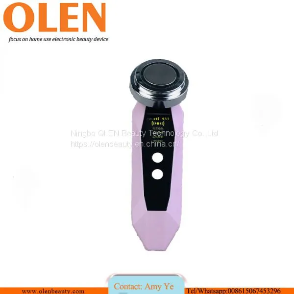 LED Photon Therapy Skin Care RF Ultrasonic Facial Beauty Device