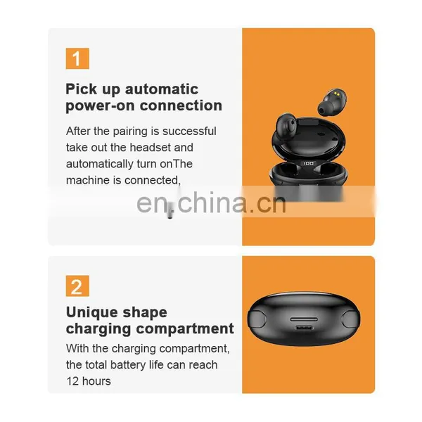 Wholesale Ear Hooks Style True Wireless Bluetooths Headphone photo-3