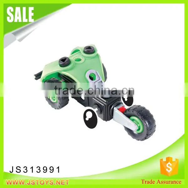 JSTOYS Motorbike Shape Rubber Building Blocks Toy for Sale photo-3