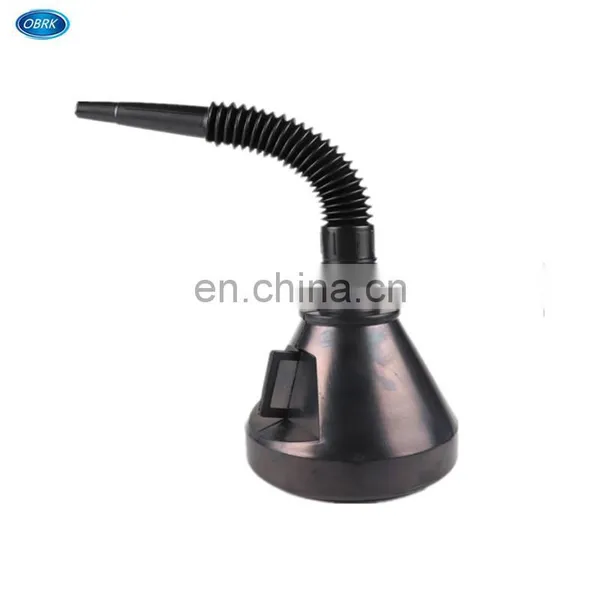 Universal Plastic Filling Funnel With Soft Pipe/Motorcycle Car Filter Plastic Funnel photo-3