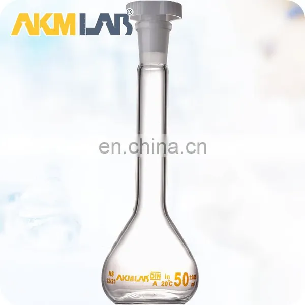 AKM LAB Glass A 100ml Volumetric Flask With Stopper photo-4