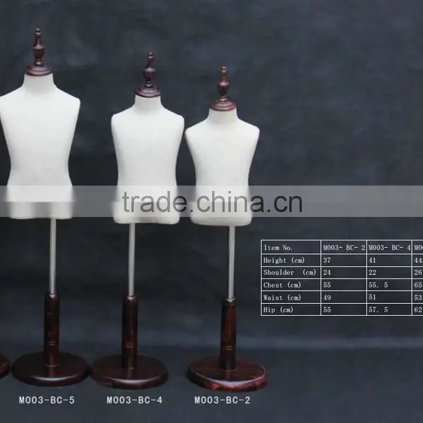 wholesale adjustable mannequin upper body manikin dummy mannequin M003- BC-7/5/4/2