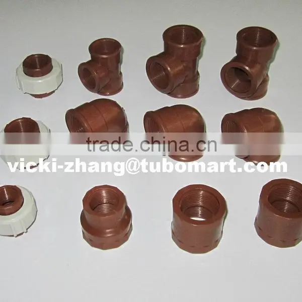 Tubomart Good Quality PPH Plastic Pipe Fittings for Hot Water Pph Fittings photo-3