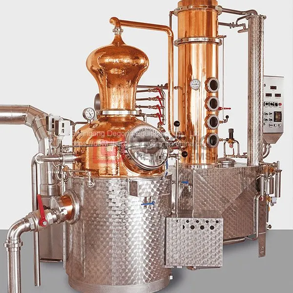 1000L Full Copper Still/Gin Vodka Rum Whiskey/Red Copper Distilling Equipment photo-2