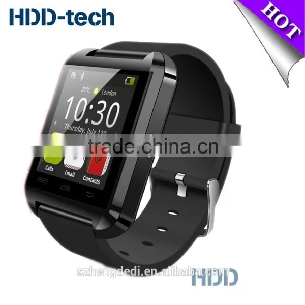 Bluetooth Smart Watch Wrist Wrap Watch Phone for IOS Apple Iphone 4/4s/5/5c/5s Android Samsung S2/s3/s4/note 2/note 3 for HTC photo-6