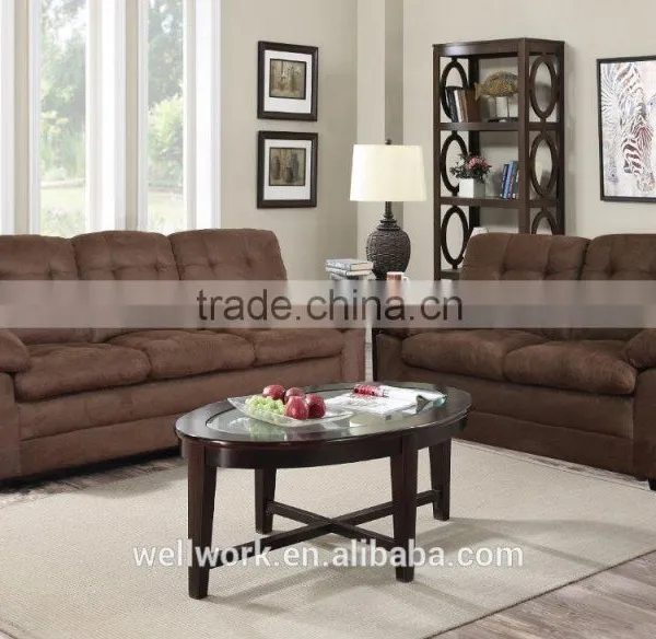 Hot Sale pu Leather Sofa/living Room Sofa /Faux Suede Sofa photo-2