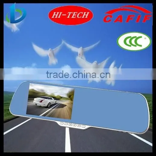 Ultra-thin Rearview Mirror Bluetooth Handsfree Car Kit
