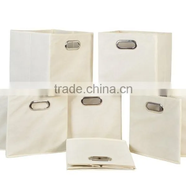 Non-woven Foldable Fabric Storage Bins Storage Cube Basket photo-2
