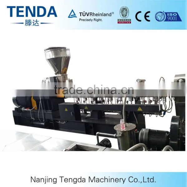 TSH-65 PC/ABS Plastic Pellet Co-rotating Double-screw Machine Extruder photo-5