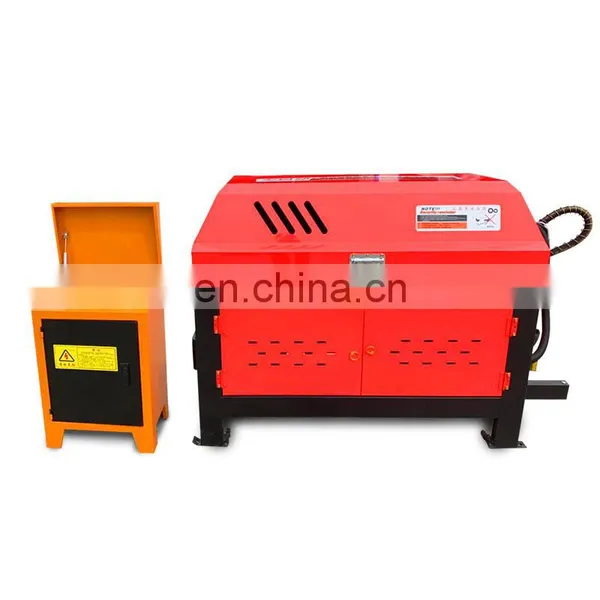 GT4-12 CNC Round Bar Steel Wire Straightening and Cutting Machine Rebar Straightener Machine