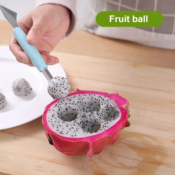 Kitchen Accessories Home and Kitchen Gadgets Kitchen Carving Knife Fruit Ball Digger Multifunctional Fruit Digging Spoon Platter Digge photo-4