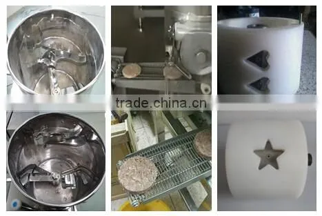 Meat Hamburger Forming Machine photo-3