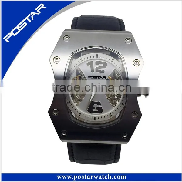 Automatic Mechanical Watch Genuine Leather Watch Sports Watch