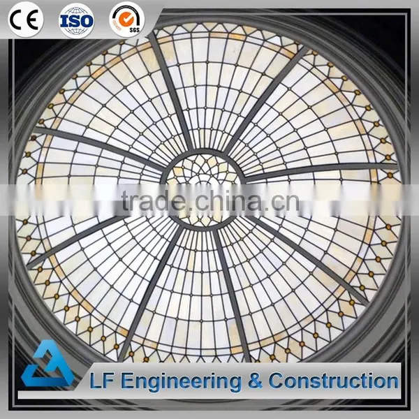 Customized Aesthetic Space Frame Dome Skylight for Modern Construction photo-6