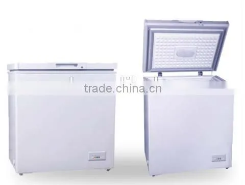 1.1m Single Door Flat Top White/ Silver/ Red Color Chest Freezer photo-6