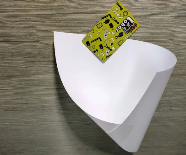 PC Polycarbonate Plastic Sheets , Laserable White Polycarbonate Sheet For Smart Card