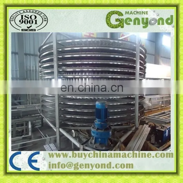 Factory IQF Quick Freezing Tunnel Frozen Fruit Vegetable Food Maker Flash Spiral Freezer Equipment Machine in China photo-5