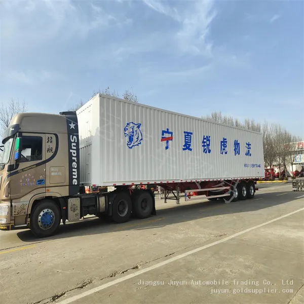 Export Container Semi-trailer Skeleton Container Platform ContainerLogistics Transportation