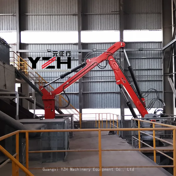 Stationary Rockbreaker Boom System photo-5