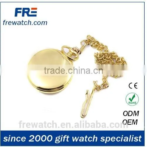 Retro Bronze Japan Movt Quartz Pocket Watch 46mm Pocket Watch photo-3