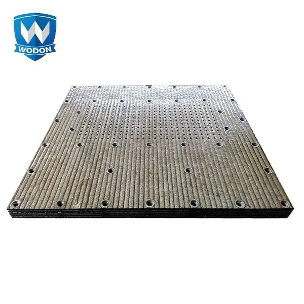 High Hardness Hardfacing Wear Steel Plate Bimetallic Welding Alloy Steel Plate photo-4