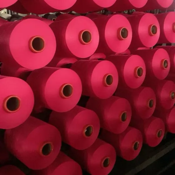 Fluorescence Orange Polyester DTY 100D 150D 300D Dope Dyed photo-2