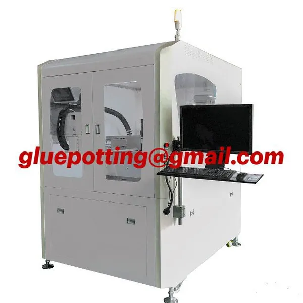 2K PU Potting Adhesive Dispensing Machine Glue Dispenser for Ess Electronic PCB Board Transformers Electrical Component photo-4