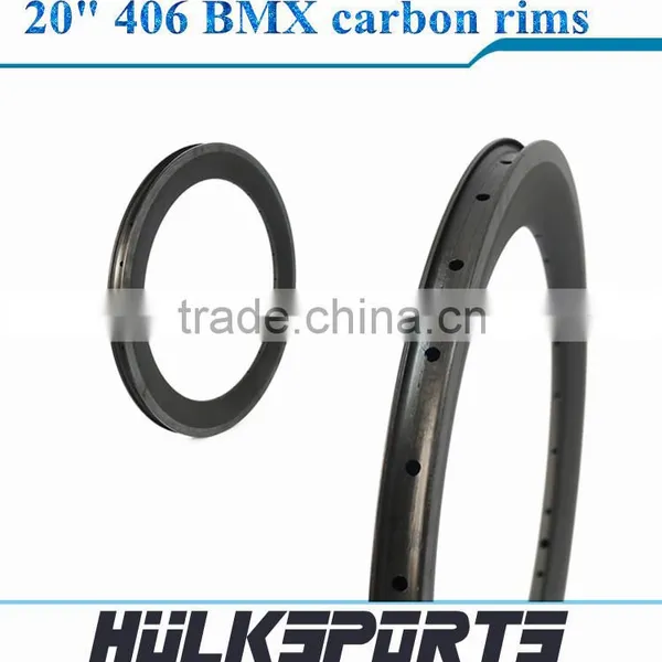 20inch Carbon Fiber Road Bike Bicycle Clincher Rim 50mm Depth 24 Spoke Holes Clincher Carbon Wheel Track Bike Wheels photo-2