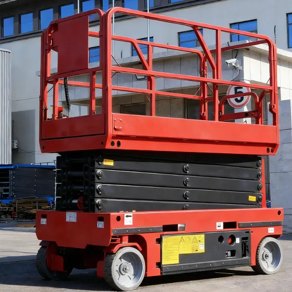 Hydraulic Electric Self Propelled Scissor Lift for High Ceiling Installation Work