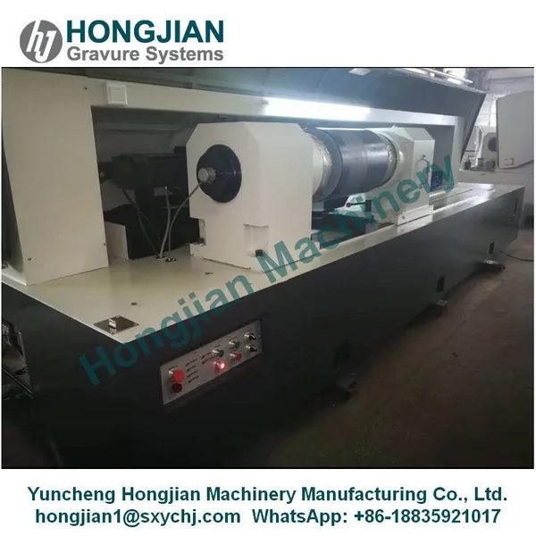 HJ Laser Engraving Machine for Gravure Cylinder Embossing Cylinder photo-2