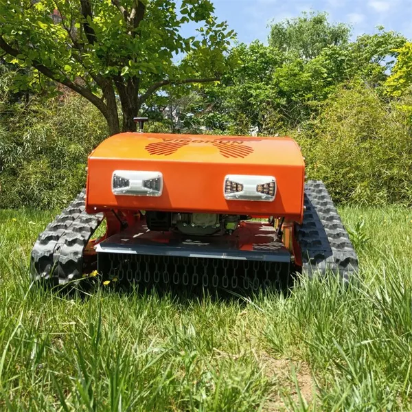 Strong Power Petrol Engine Customization Color Remote Controlled Grass Cutter