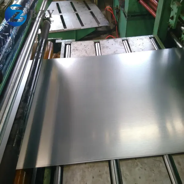 Manufacturer Dx51d Galvanized Checker Sheet Hot-dip Galvanized Iron Thin Thickness Gi Galvanized Steel Plate photo-4