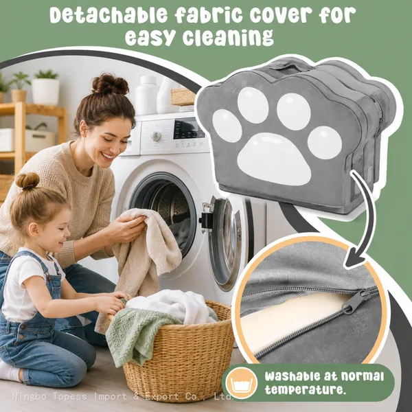 OEM/ODM Portable Toddler Travel Bed Foldable Soft Foam Floor Bed for Kids photo-4