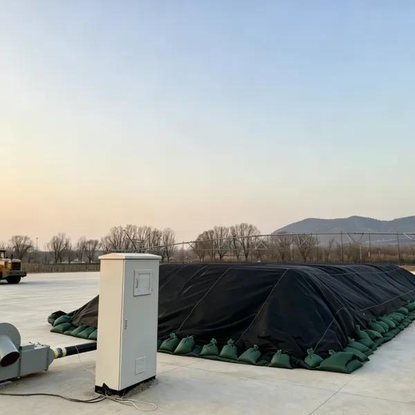 Gegood® Domestic Waste Aerobic Fermentation Organic Covering EPTFE Semi-permeable Membrane System photo-5