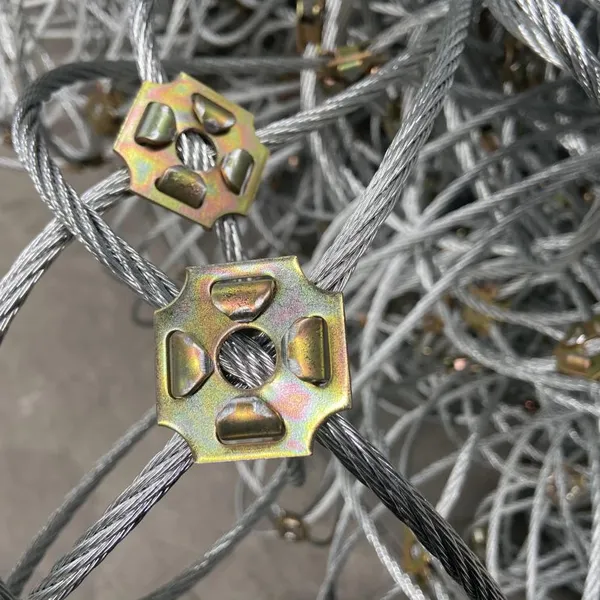 Malla de Cable de Acero Inoxidable Longen de Alta Demanda / Red de Protección contra Caídas de Rocas / Malla Flexible para Taludes, Tamaño Personalizado