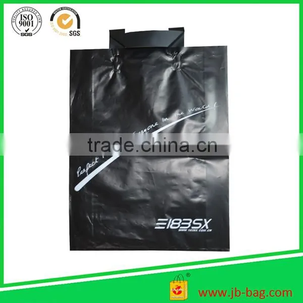 Black Biodegradable Plastic Shopping Bag Handle Length Handle photo-5