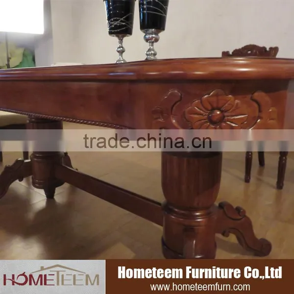French Style Double Leg Wooden Luxury Furniture photo-4