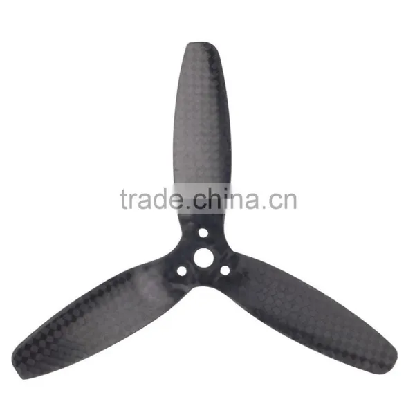 5042 Carbon Fiber 3-blade Propeller CW CCW For Parrot Bebop 3.0 Quadcopter photo-3