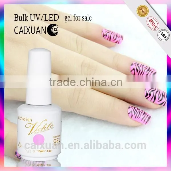 Healthy Nail Art Soak off Color Nail UV Gel Polish for Nails photo-3