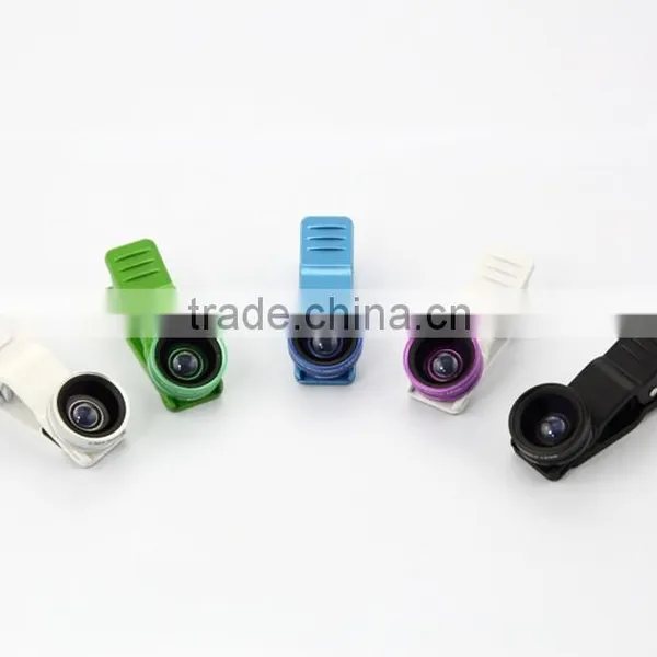 Mobile Phone Accessories One Step Clip-on Camera Lens 0.65x Wide Angle Lens 15x Macro Lens photo-4