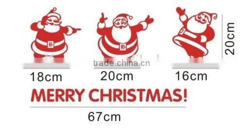 [Alforever]2015 Santa Claus and Fred Claus Vinyl Decals photo-4