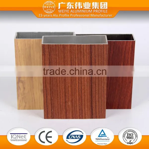 Wood Grain Aluminium Profile for Closet Door