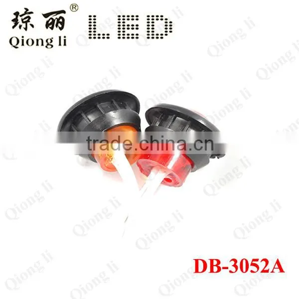 New Inch Mini Round LED Side Marker Light photo-2