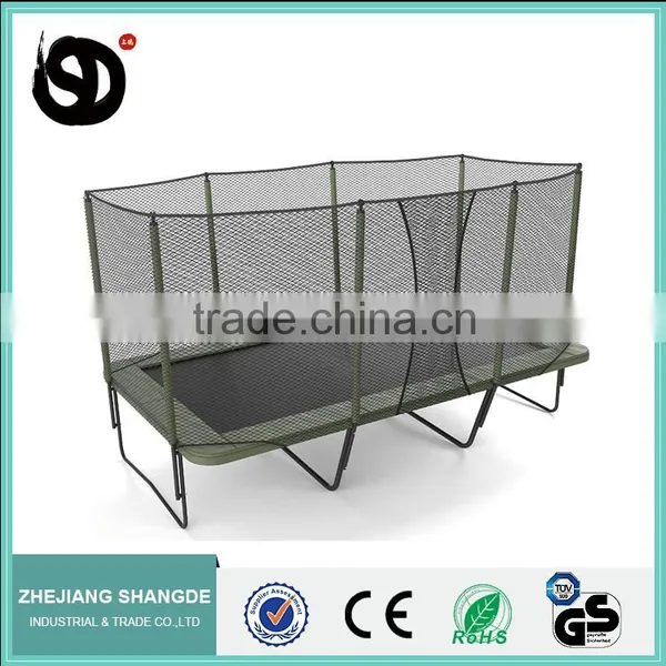 7'x10' Rectangular Trampolines With Safety Net photo-4