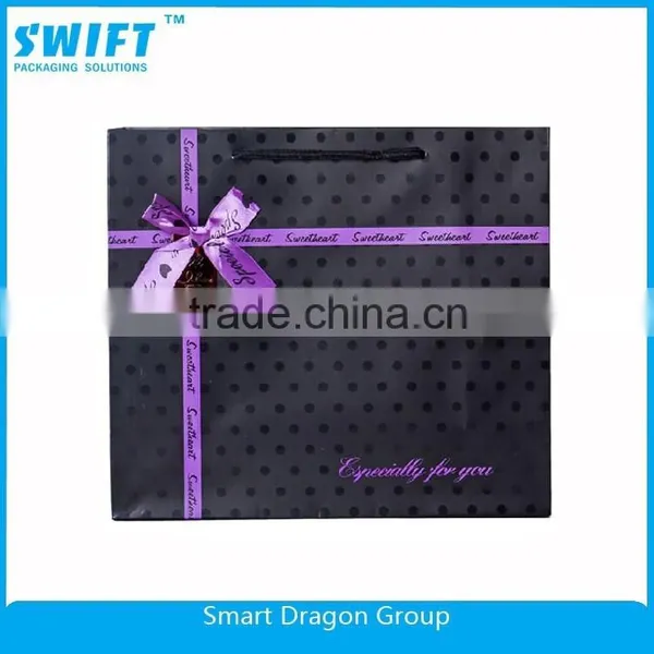 2015 China Wholesale Luxury Gift Paper Shopping Bag For Promotion photo-5