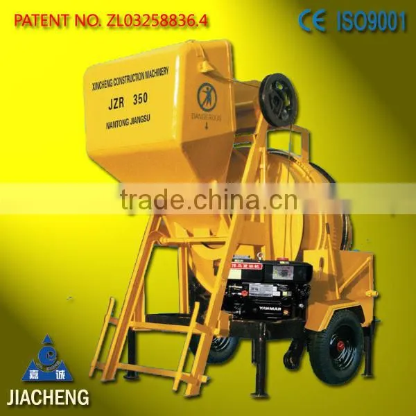JZR350 Yan Mar Diesel Engine Concrete Mixer