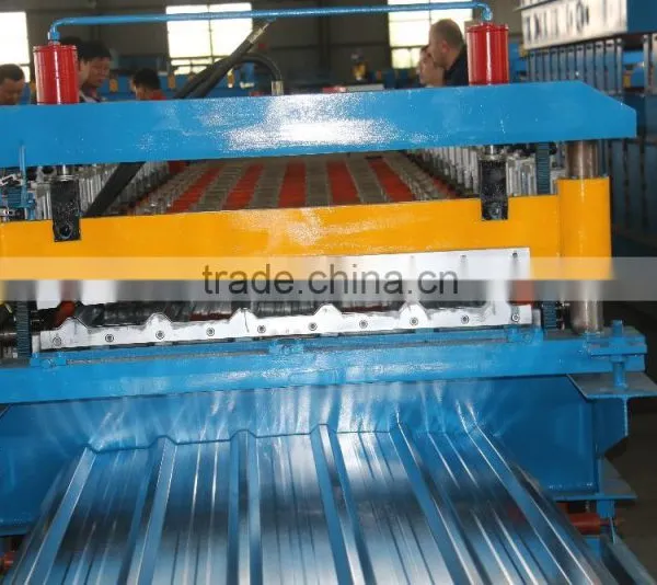 High Quality Single Layer Roofing Sheet Roll Forming Machine photo-5