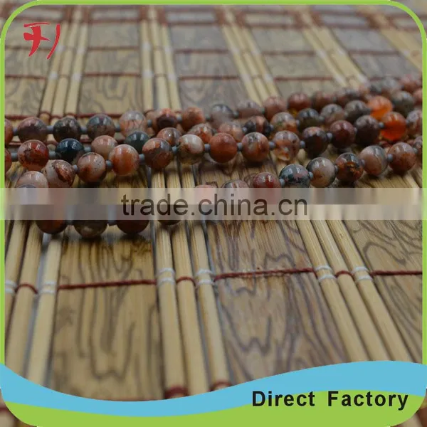 Fashion Natural Stone Crystal Color Tassel Necklace photo-3
