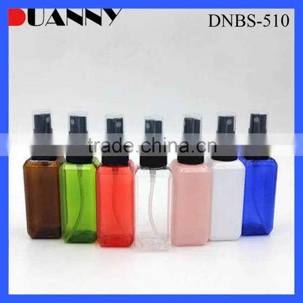 WHOLESALE 50ML CLEAR PLASTIC SPRAY BOTTLES WITH BLACK FINE MIST photo-6