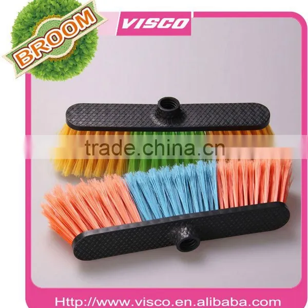 Bright Color Heavy Duty Plastic Broom,NO15B photo-4